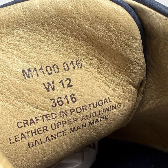 Samuel Hubbard Free Un-Sneaker Mens 12 W Wide Blue Nubuck Leather Walking Shoes main image 9